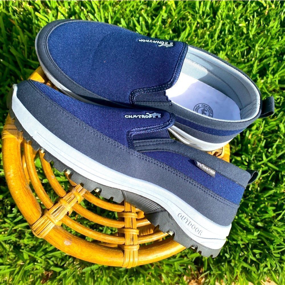 CNA-TROP SLIP ON OUTDOOR SHOES 42 (8-1/2) BLUE